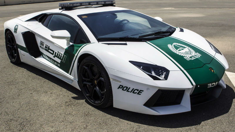 Dubai Police Adds Lamborghini Aventador To Its Fleet