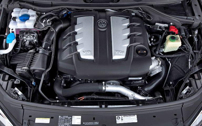 Touareg engine start