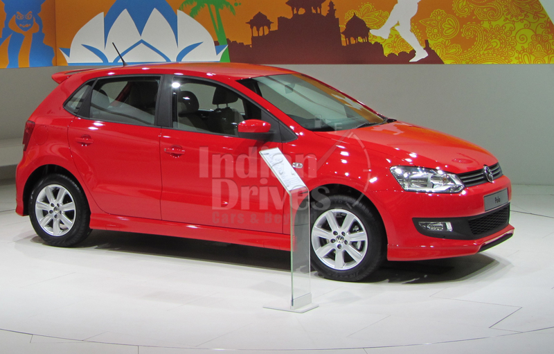 polo red car price