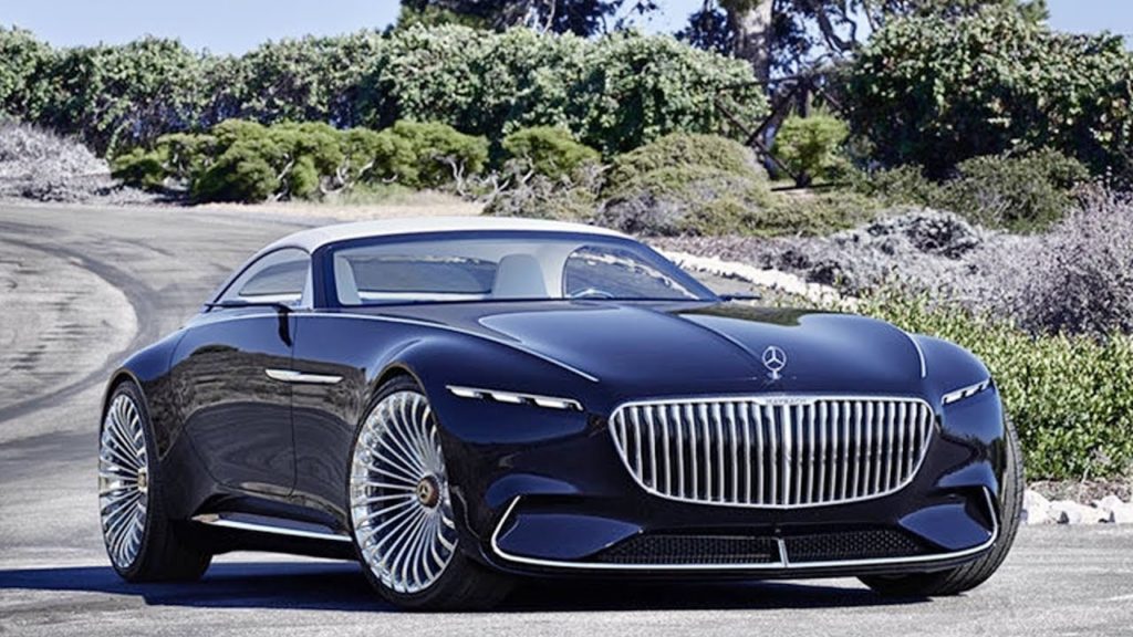 All Electric MercedesMaybach 6 Cabriolet Concept Revealed