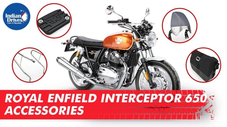 Royal Enfield Interceptor 650 Accessories | Indian Drives