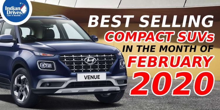 Best Selling Compact SUVs In The Month Of February 2020 In ...