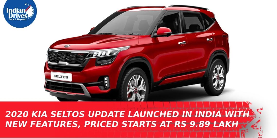 2020 Kia Seltos Update Launched In India With New Features