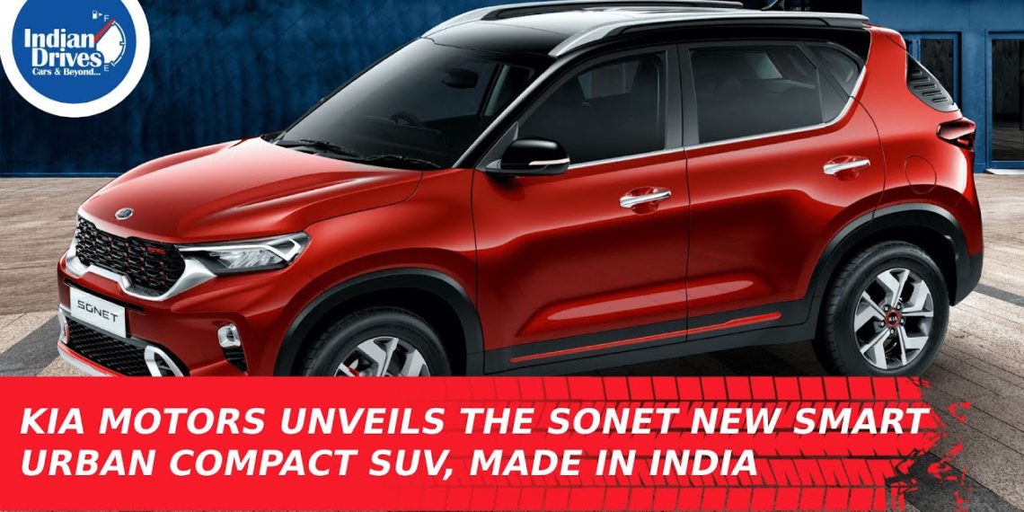 Kia Motors Unveils The Sonet New Smart Urban Compact SUV