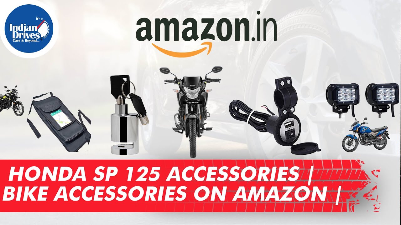 Honda SP 125 Accessories | Bike Accessories on Amazon |